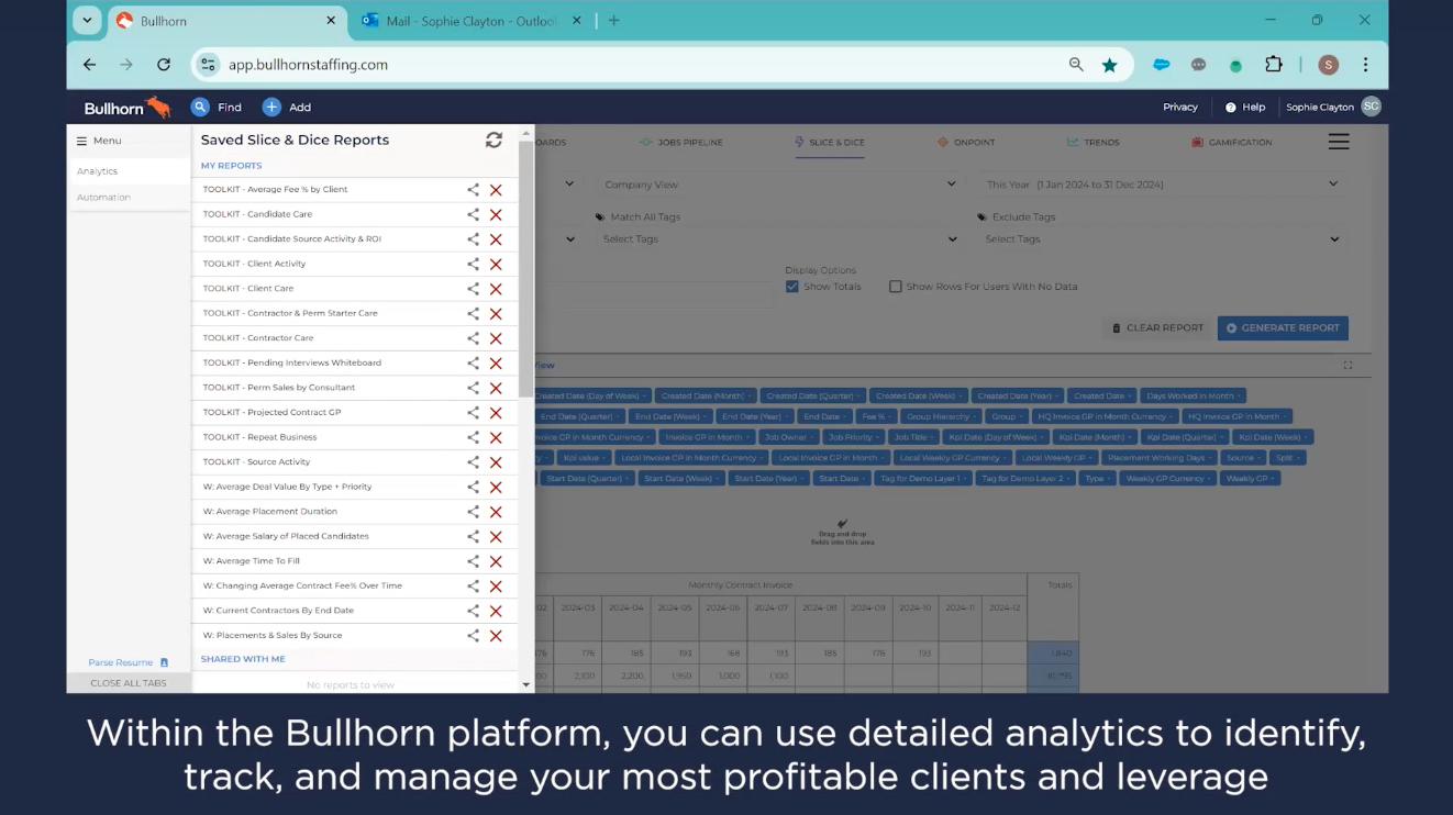 Identify the most profitable clients and reduce client churn video screenshot